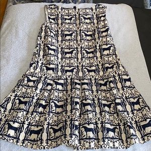 Girls horse dress size 10